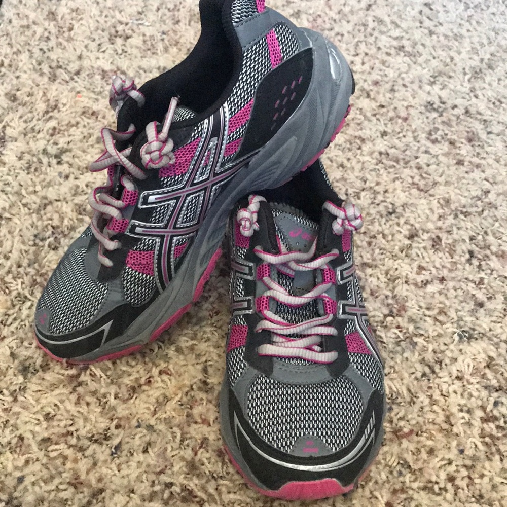 ASICS  running shoes.